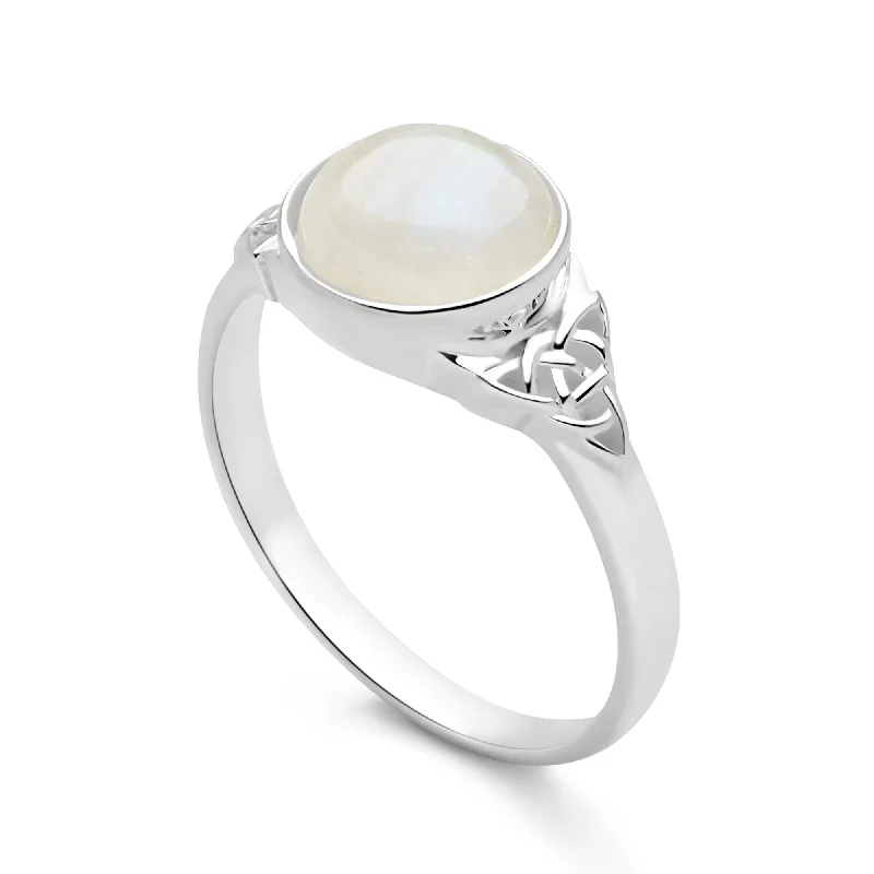 Mystic Moonstone Ring