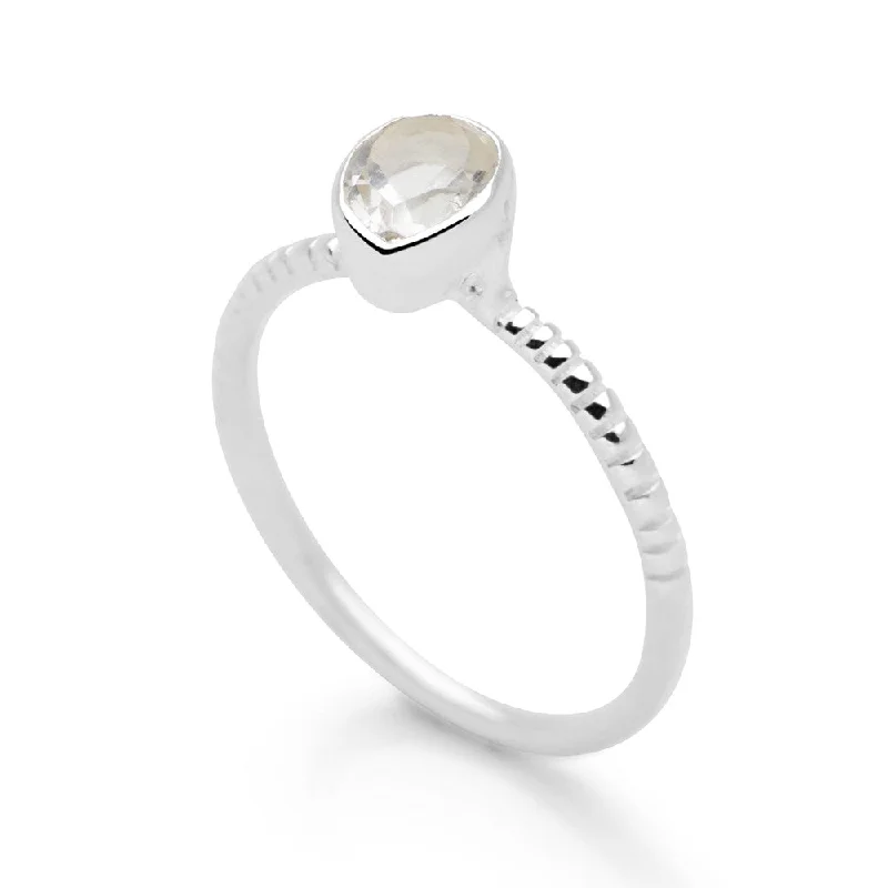 Discounted Jewelry For A Glamorous Look Ocean Bounty Ring (Clear Quartz)