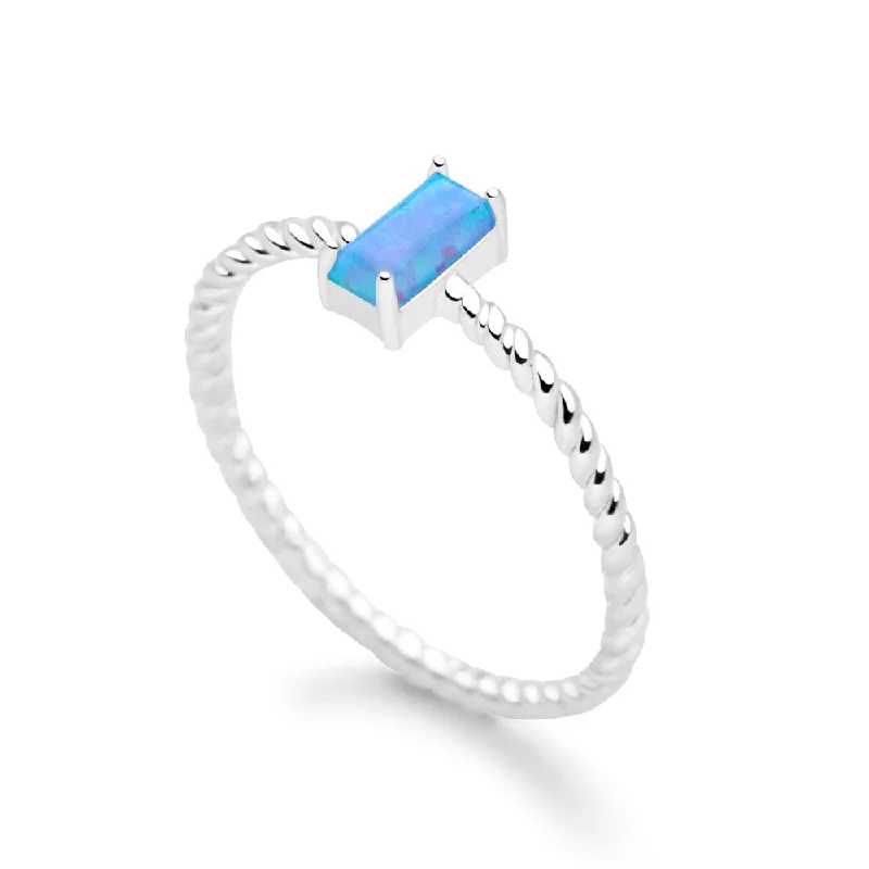 Affordable Gold-Plated Jewelry For Modern Fashion Opal Wish Ring