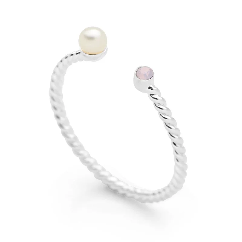 Bold And Beautiful Jewelry Now At Irresistible Prices Pearl Dust Stack Ring