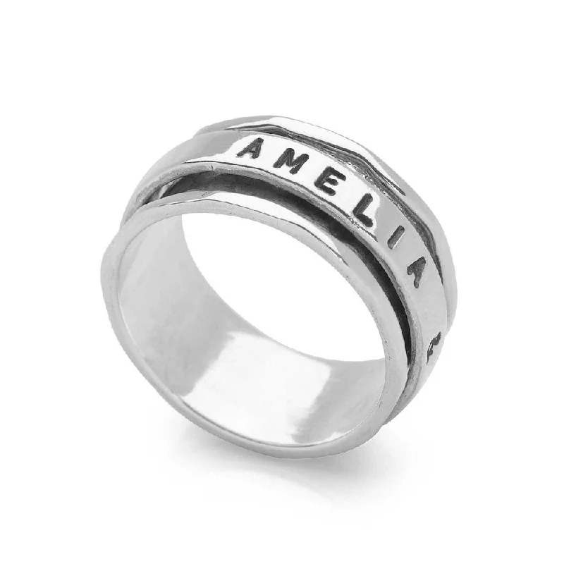 Celebrate With Sparkle – Jewelry Sale Now Live Personalised Spin Ring