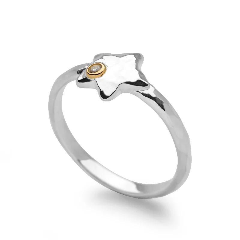 Waterproof Stainless Steel Jewelry For Lasting Beauty Silver Starlett Ring