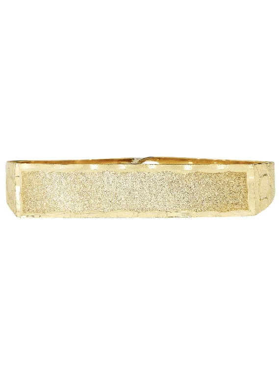 Two Finger 10K Gold Mens Ring | 7.4 Grams