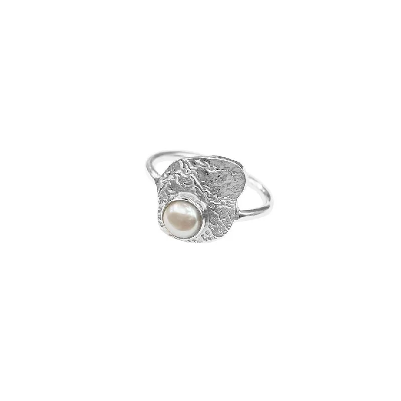 Personalized Jewelry Sale – Meaningful Gifts At Great Prices GEMMA Silver Ring w. Pearl Personalized Jewelry Sale – Meaningful Gifts At Great Prices GEMMA Silver Ring w. Pearl