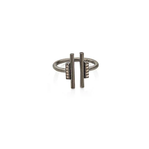 Fashion-Forward Jewelry At Incredible Prices Lenox Rhodium Silver Ring w. Zirconia Fashion-Forward Jewelry At Incredible Prices Lenox Rhodium Silver Ring w. Zirconia
