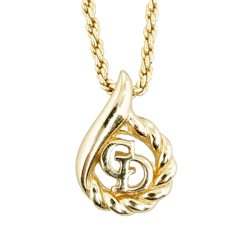 Jewelry Flash Sale – Stylish Designs At Unbeatable Rates DIOR CD Pendant Necklace Costume Necklace