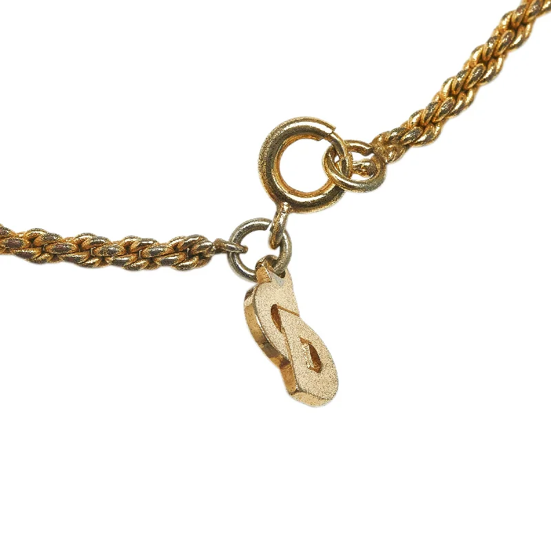 Accessorize For Less – Luxury Jewelry At Affordable Prices DIOR Gold-Tone Pendant Necklace Costume Necklace