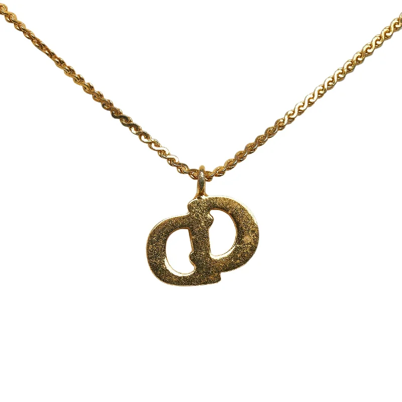 Elegant Jewelry At Unbeatable Prices – Shop Today DIOR Logo Pendant Necklace Costume Necklace