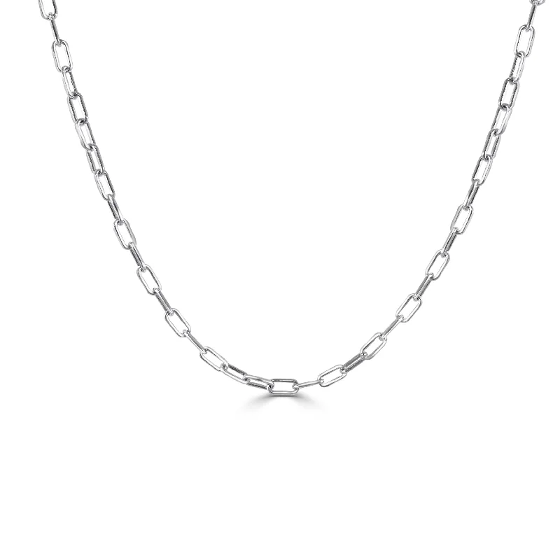 Unmissable Jewelry Sale – Shop Before It's Too Late 14k Gold Paperclip Link Necklace - XX-Small