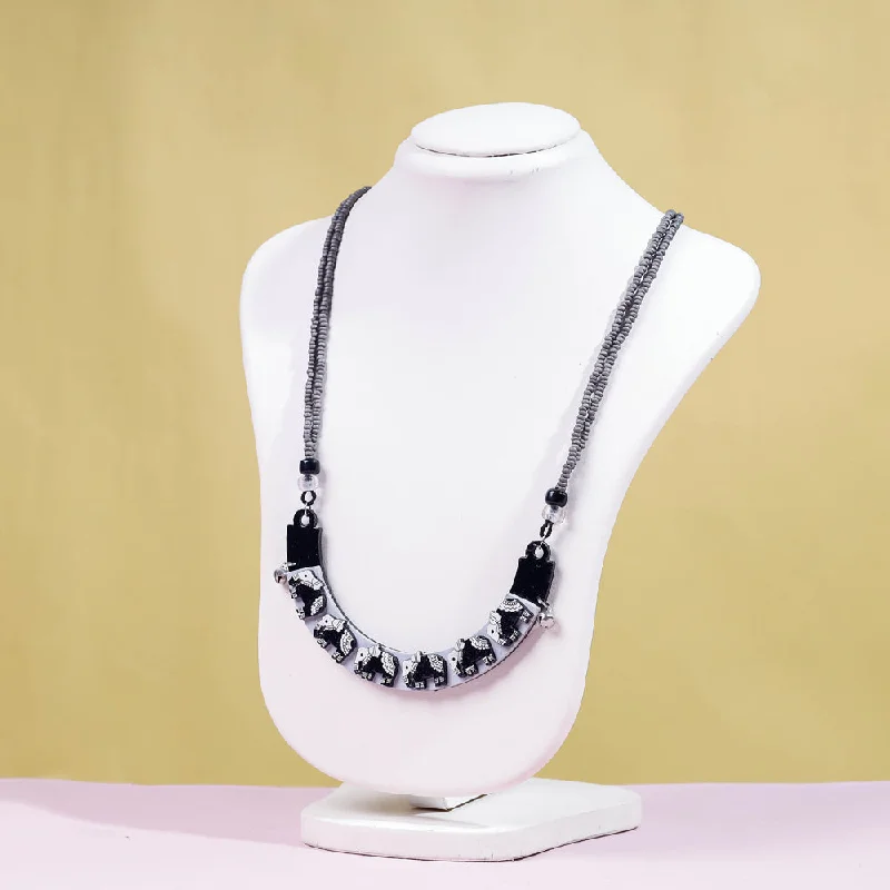 Unmissable Jewelry Discounts – Elevate Your Look For Less Hastini - Madhubani Handpainted Wooden Necklace