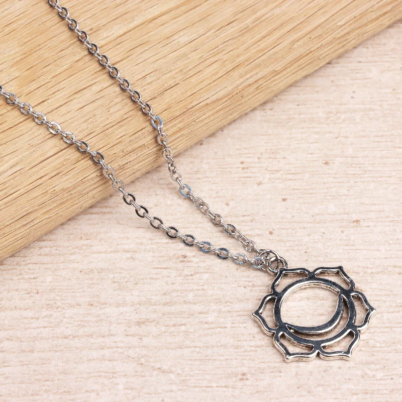 Delicate Crystal Jewelry For Sophisticated Charm Chakra Necklace - Sacral