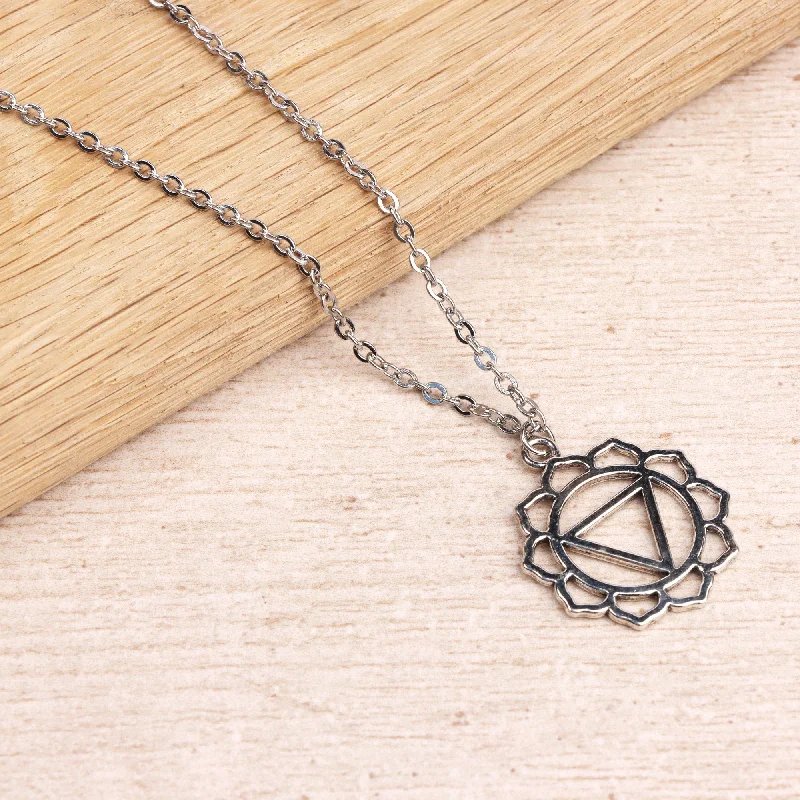 Bohemian-Inspired Jewelry For Free-Spirited Fashion Chakra Necklace - Solar Plexus