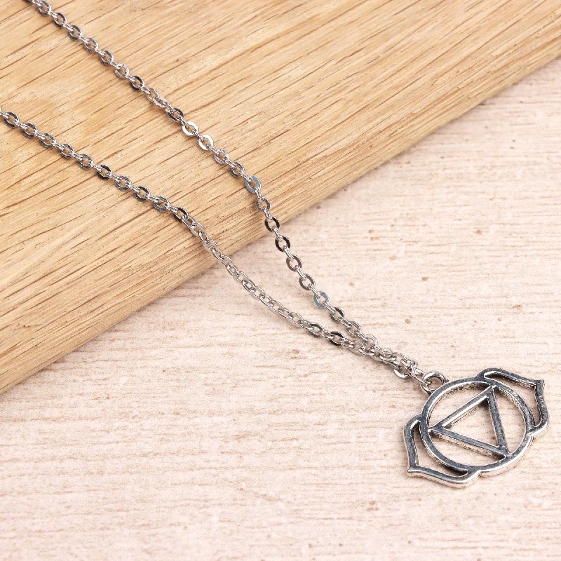 Personalized Engraved Jewelry For Meaningful Gifts Chakra Necklace - Third Eye