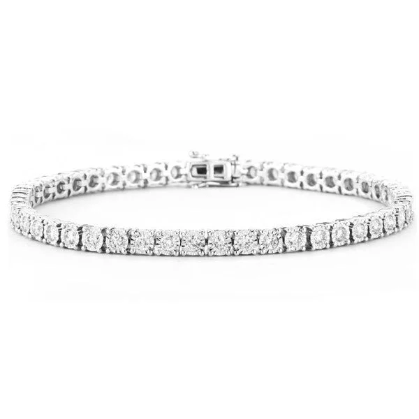 Diana M. 8.00 Carat Diamond Tennis Bracelet