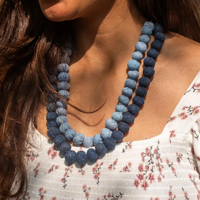Holiday Jewelry Sale – Perfect Gifts At The Best Prices Handcrafted Upcycled Jeans Neckpiece Tarini