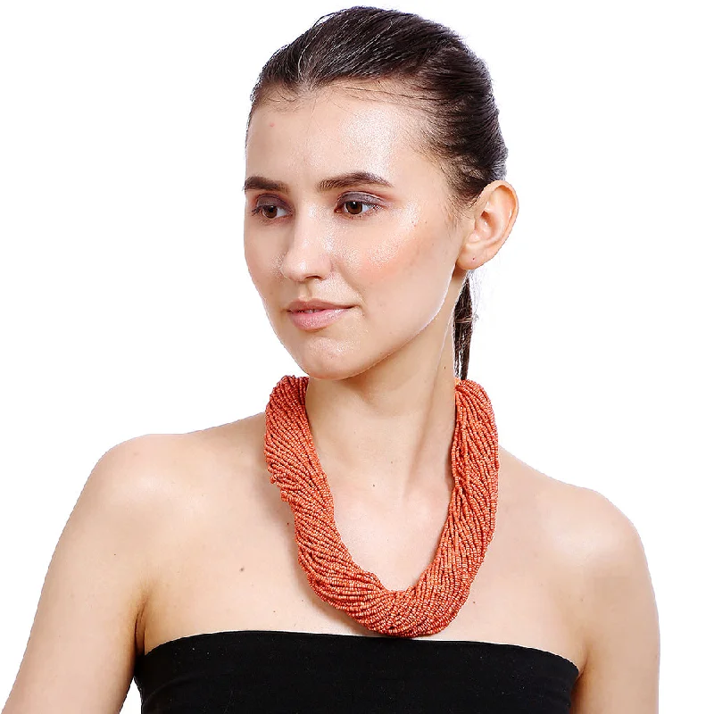 Make Every Moment Shine – Jewelry Discounts Available Handcrafted Beads Necklace by Bamboo Tree Jewels