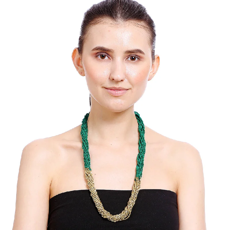 Huge Markdowns On Premium Jewelry Styles Handcrafted Beads Necklace by Bamboo Tree Jewels