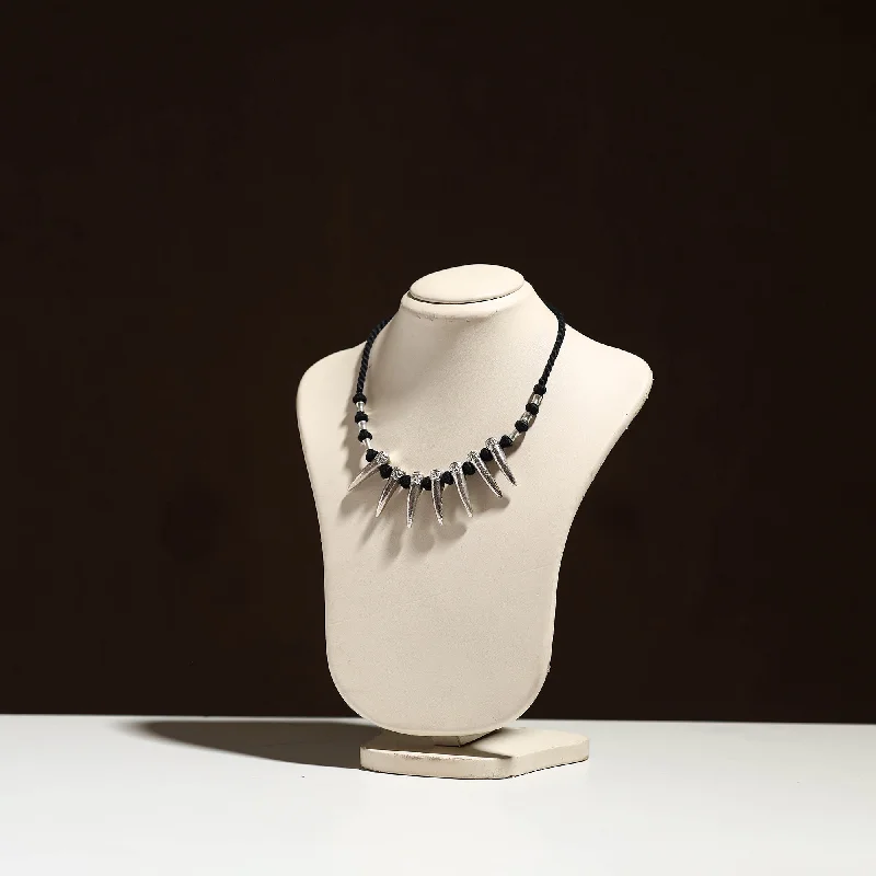 Limited-Stock Jewelry Clearance – Grab Your Favorites Now Tribal Odisha Dokra Threadwork Handmade Necklace 39