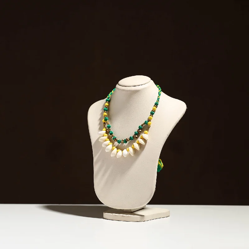 Flash Sale On Exquisite Jewelry – Don't Miss Out Tribal Odisha Dokra Threadwork Handmade Necklace 51