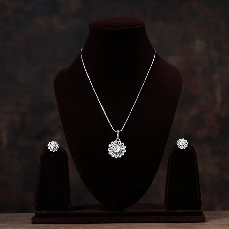 Limited-Time Jewelry Discounts – Shine Without The Splurge Kalinga Filigree Sterling Silver Necklace Set