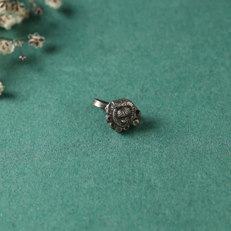 Must-Have Jewelry Pieces At Reduced Prices Antique Padma Sterling Silver Nosepin