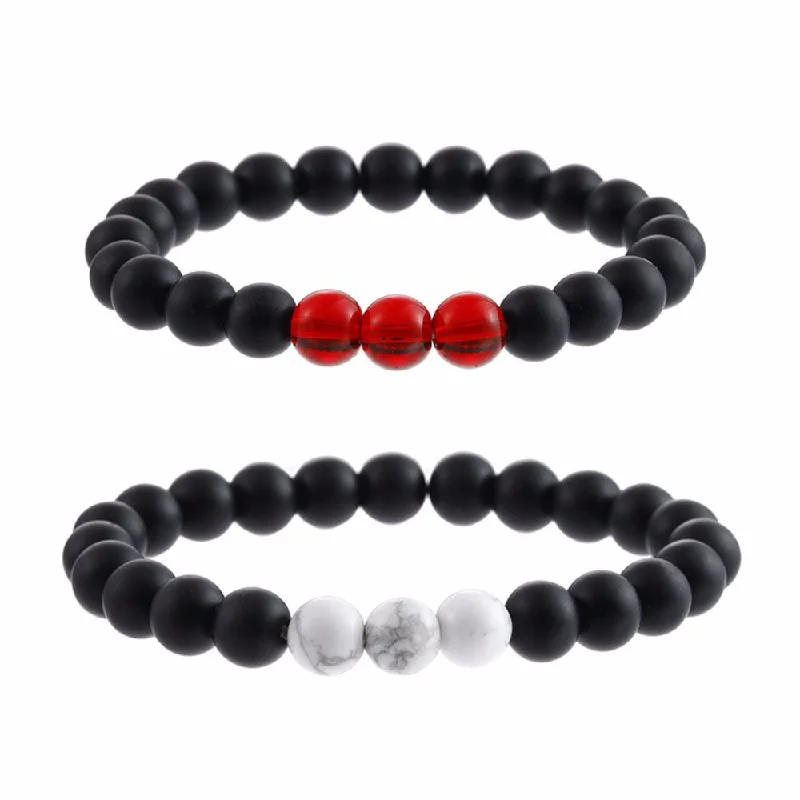Elegant Jewelry At Unbeatable Prices – Shop Today Natural Sub-black Gravel White Turquoise Yoga Couple Beads Bracelet Jewelry Elegant Jewelry At Unbeatable Prices – Shop Today Natural Sub-black Gravel White Turquoise Yoga Couple Beads Bracelet Jewelry