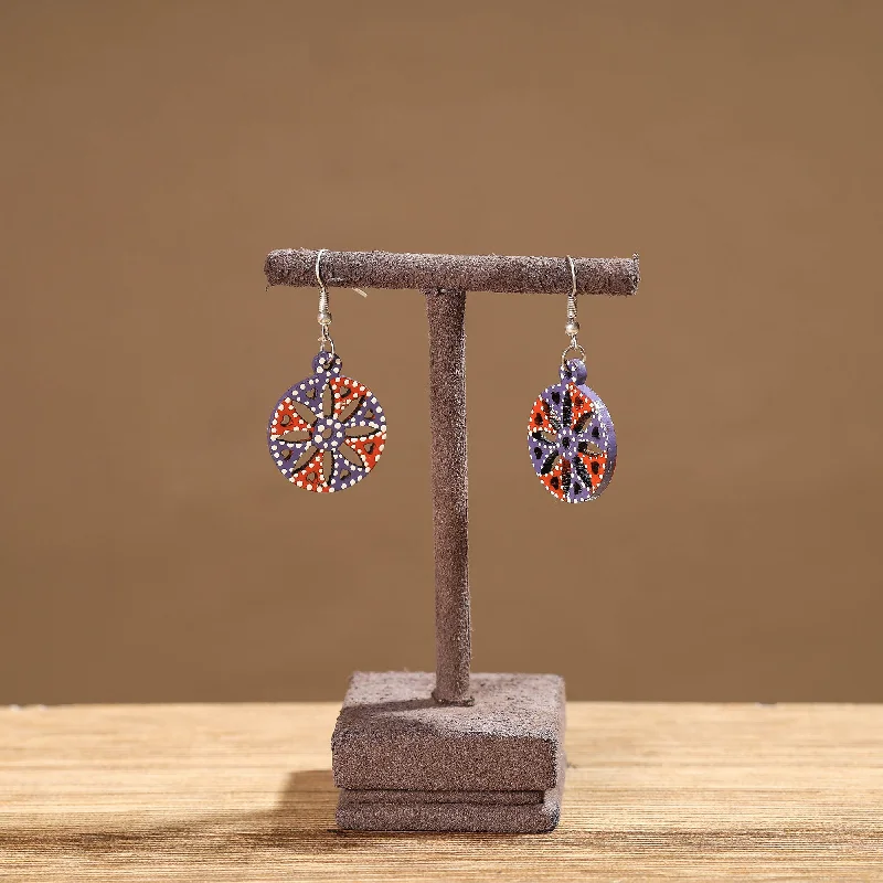 Exclusive Jewelry Sale – Sparkle For Less Tikuli Art Handpainted Wooden Earrings
