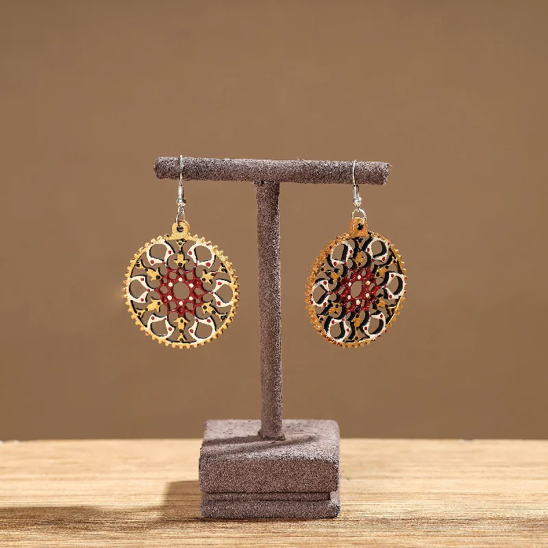 Exclusive Jewelry Sale – Limited-Time Discounts Tikuli Art Handpainted Wooden Earrings