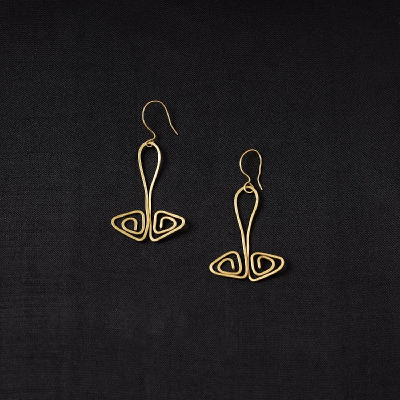 Unlock Unbeatable Jewelry Deals Before They’Re Gone Brass Metal Handcrafted Dokra Earrings by Asalkaar