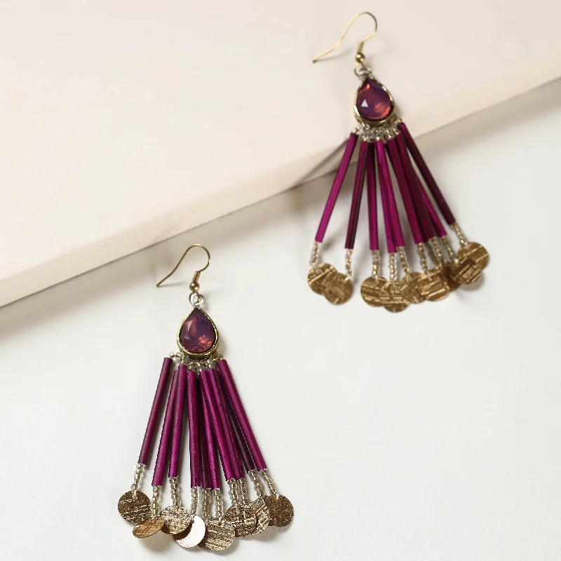 Huge Savings On Premium Jewelry Styles Paperjewelz Crystal Fringe Earrings by Vrinda