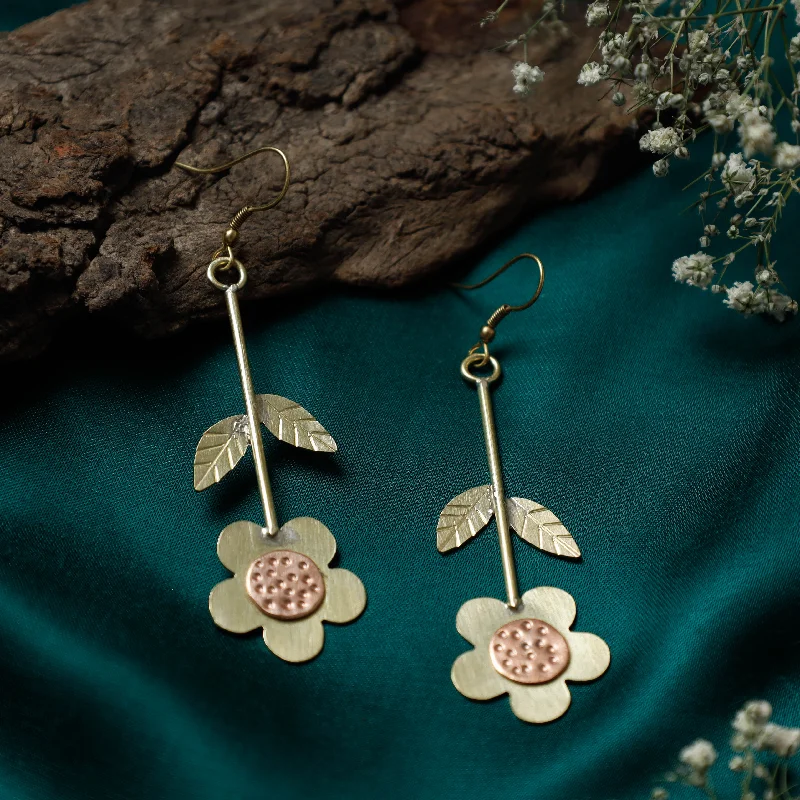 Flash Deals On Fine Jewelry – Shop Before It's Gone Brass Metal Handcrafted Dokra Earrings
