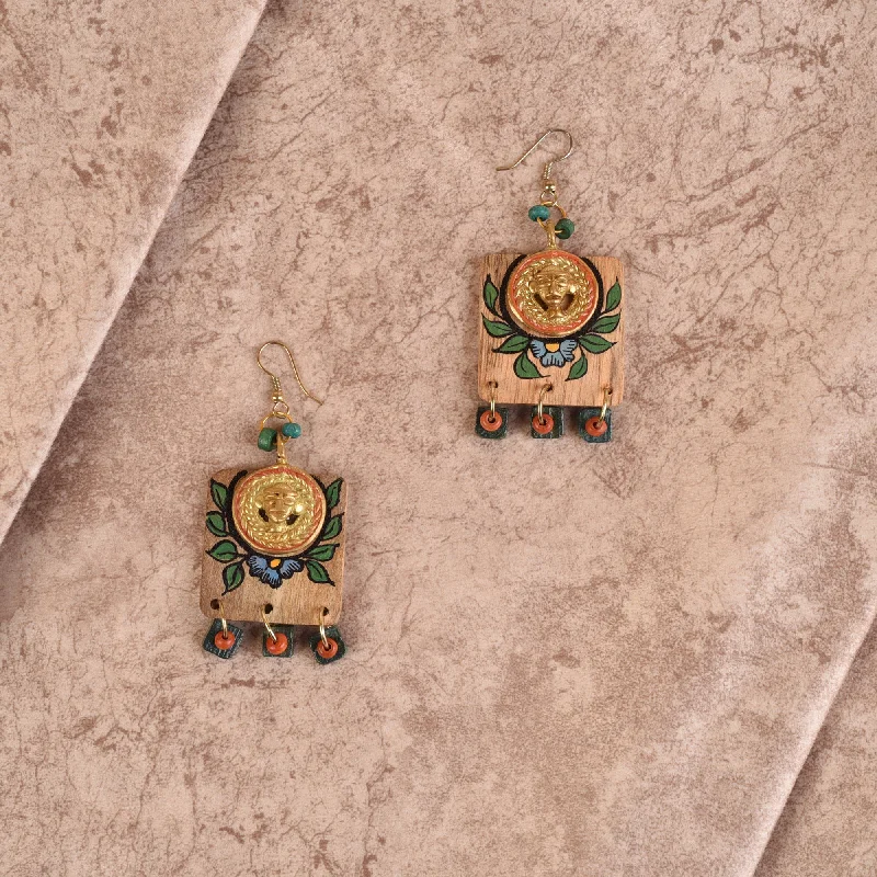 Sparkle In Style With Our Best Jewelry Deals Butterfly-XI' Handcrafted Tribal Wooden Earrings