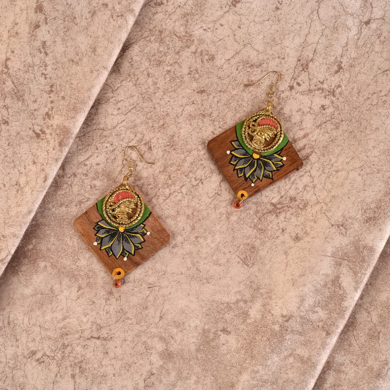 Big Savings On Your Favorite Jewelry Pieces Butterfly-I' Handcrafted Tribal Wooden Earrings