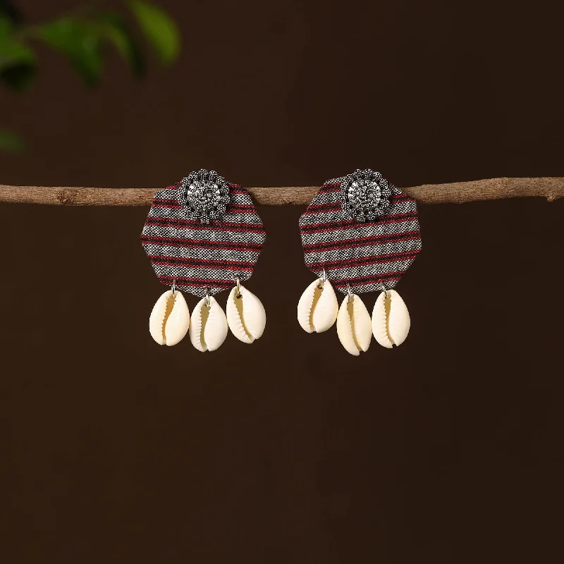 faida Fabart Shell Work Earrings