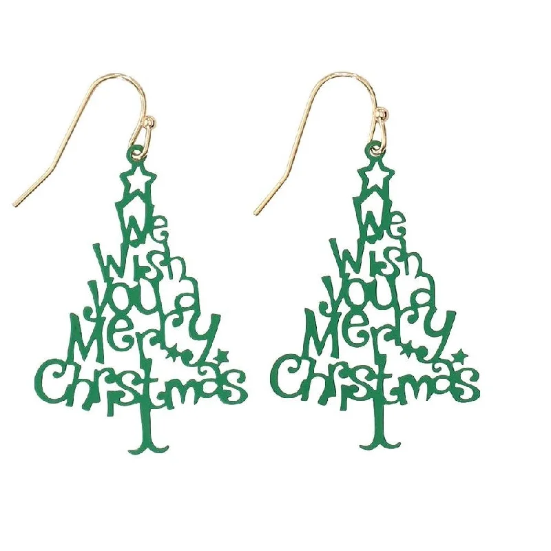 Exclusive Gemstone Jewelry Markdowns – Shop Now Holiday Earrings Merry Christmas Trees