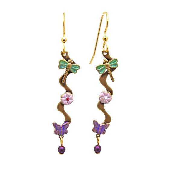Chic And Stylish Jewelry At Discounted Prices Silver Forest Charmed Spring Breezes Drop Earrings