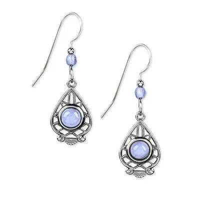 Seasonal Jewelry Clearance – Best Styles At The Lowest Prices Silver Forest Earrings Silver Blue Agate Drop