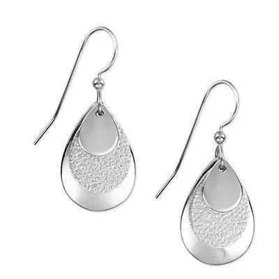 Upgrade Your Jewelry Collection For Less Silver Forest Earrings Silver Teardrop Trifector