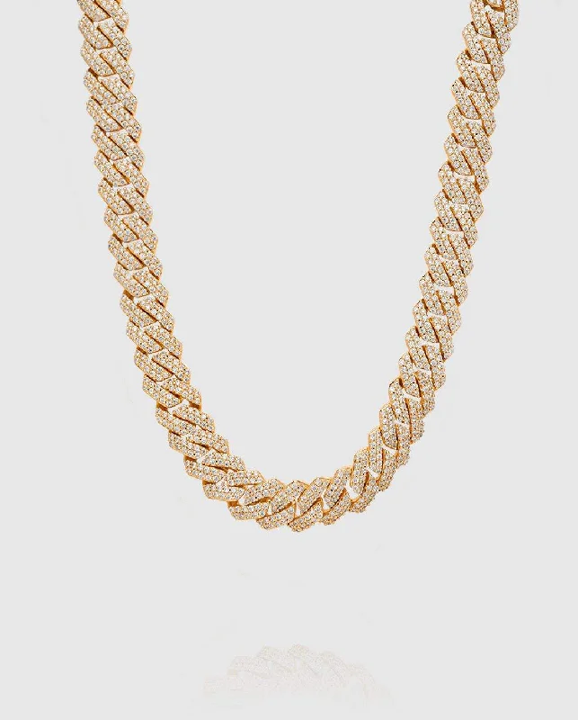 Exclusive Savings On Timeless Jewelry Pieces 10mm Diamond Prong Link Chain - Gold