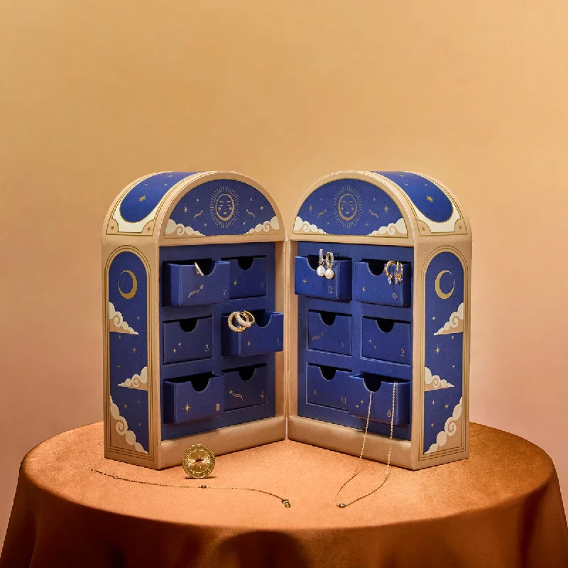Breathtaking Jewelry At Limited-Time Savings 12 Day Advent Calendar in Gold
