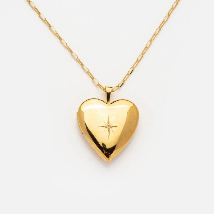 Exclusive Jewelry Markdowns – Limited-Time Offer 14k Gold Filled Heart of Gold Locket