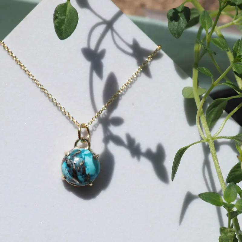 Sparkle More For Less – Jewelry Sale Happening Now 14k Turquoise Necklace