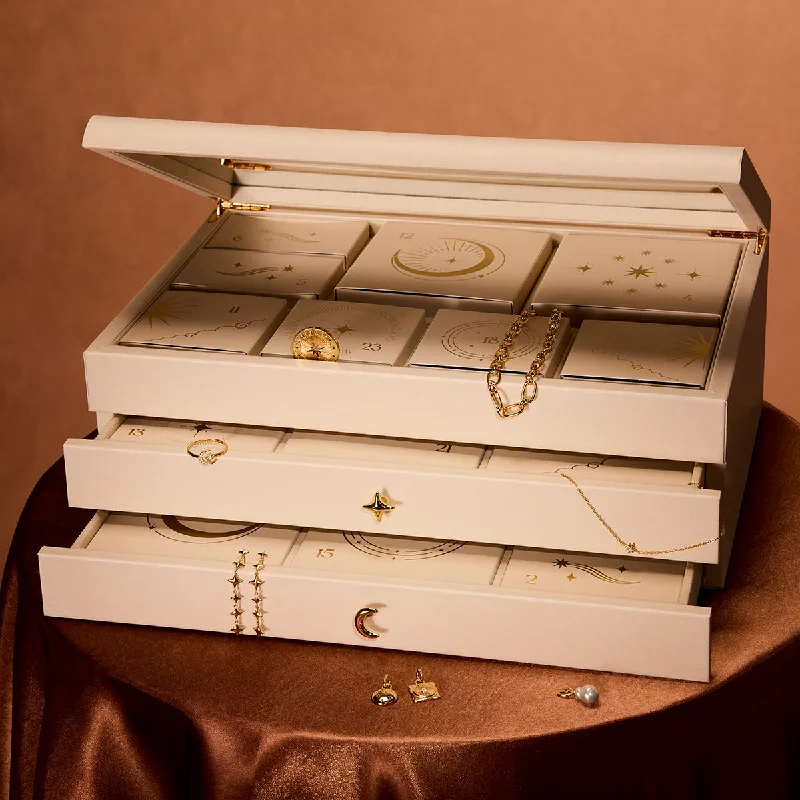 Jewelry Flash Sale – Stylish Designs At Unbeatable Rates 24 Day Advent Calendar in Gold