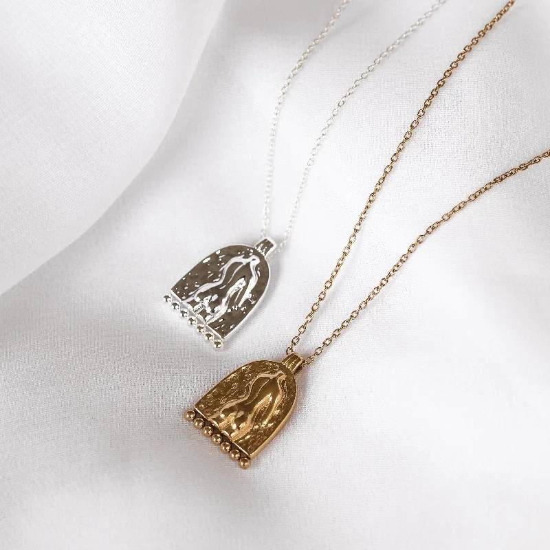 Get The Jewelry You Love At A Price You Love Amelia - 14ct Gold or Silver Plated Stainless Steel Necklace