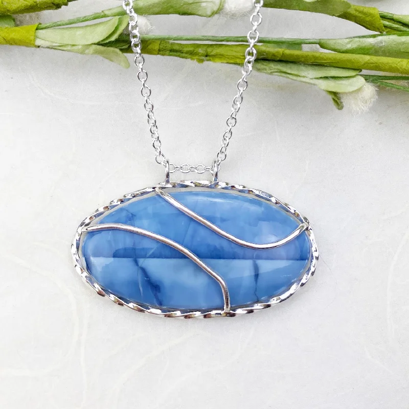 Limited-Stock Jewelry Sale – Once It's Gone, It's Gone Blue Opal Winds Necklace