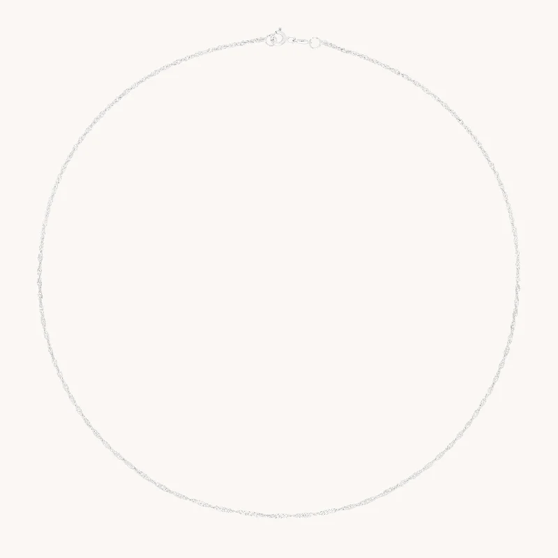 Huge Savings On Timeless Jewelry Collections Bold Astrid Chain Necklace in Solid White Gold Huge Savings On Timeless Jewelry Collections Bold Astrid Chain Necklace in Solid White Gold