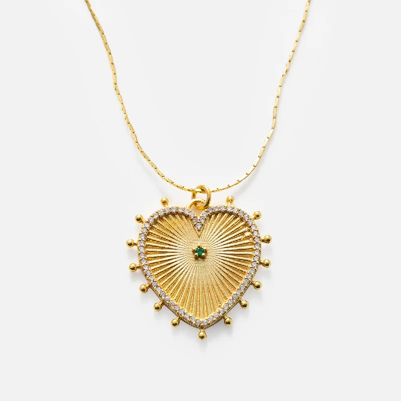 Fashion-Forward Jewelry At Incredible Prices Bold Heart Ray Necklace