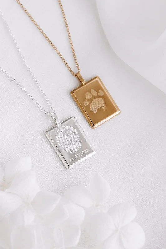 Shop Stylish Jewelry Now And Save Big Cadence - 18ct Gold or Silver Plated Monogram Necklace