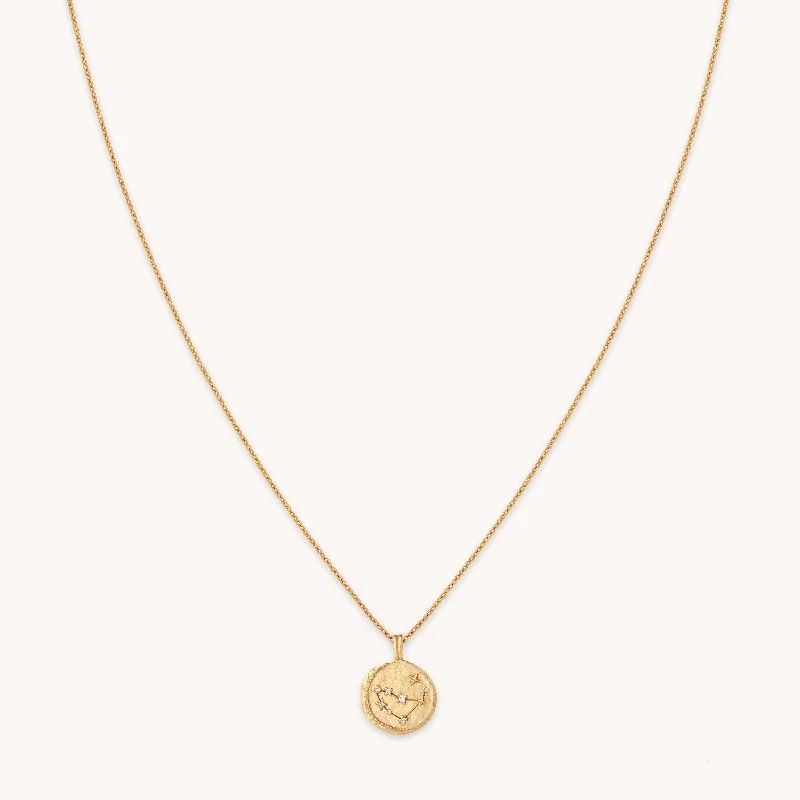 Shop Fine Jewelry With Exclusive Savings Capricorn Zodiac Pendant Necklace in Gold