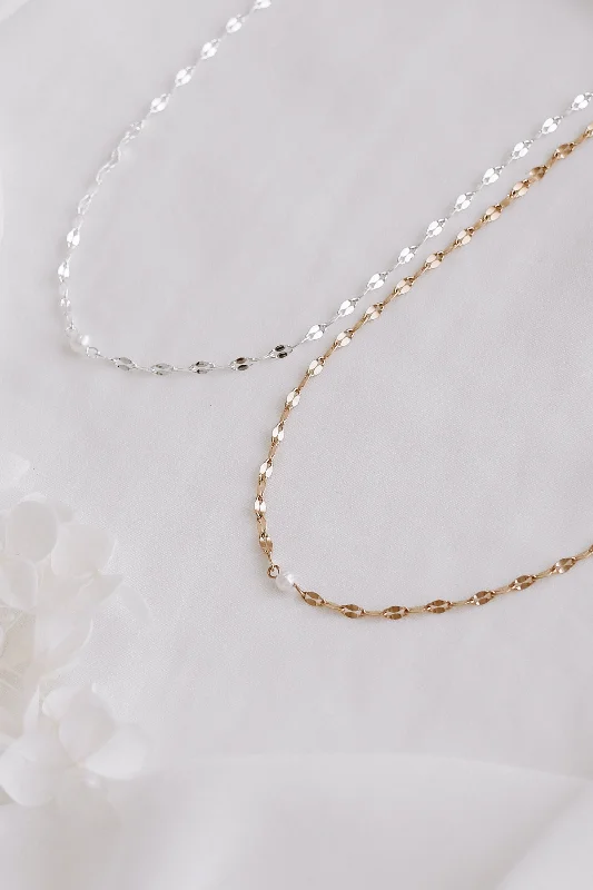 Unique Jewelry Designs Now At Discounted Rates Carmel - Gold or Silver Stainless Steel Necklace
